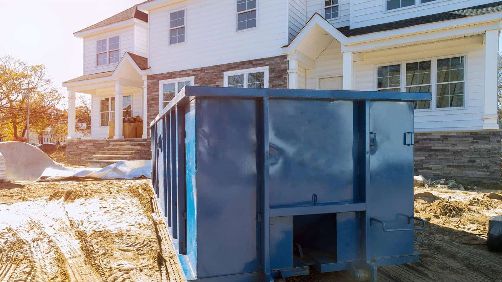 Professional dumpster rental services - roll-off containers for residential and commercial projects